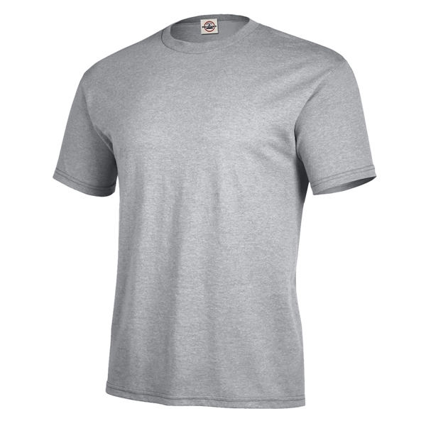 Athletic Heather color option for Delta® Unisex Short Sleeved T Shirt