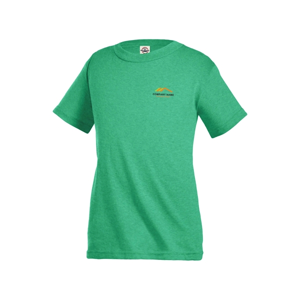 Kelly Green Heather color option for Hermoso Short Sleeve Shirt