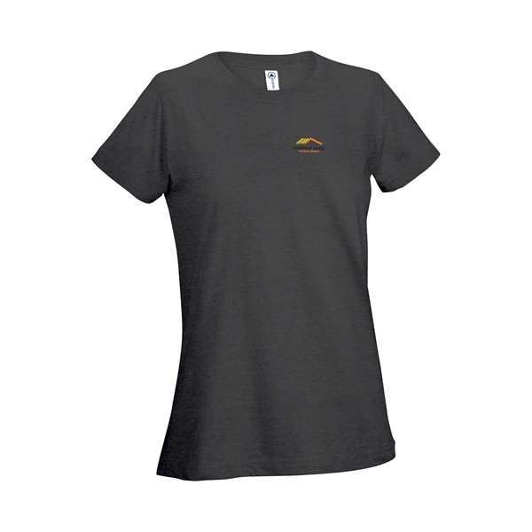 Black color option for Women's Tagless 30/1's Tee