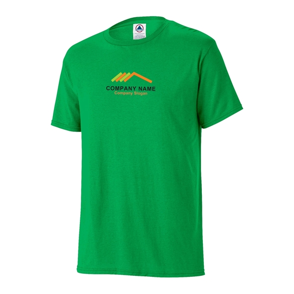 Kelly Green color option for Durable Adult Fitted Tee