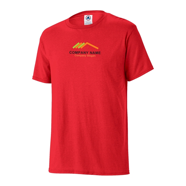 Red color option for Durable Adult Fitted Tee