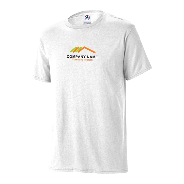 White color option for Durable Adult Fitted Tee