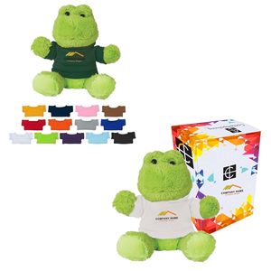 Photo of Bright Plump Frog Toy