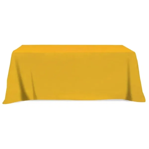 Athletic Gold color option for Flat 4 Sided Cover For 8' Standard Table