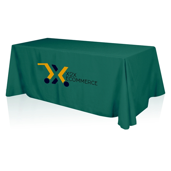 Forest Green color option for Flat 4 Sided Cover For 8' Standard Table