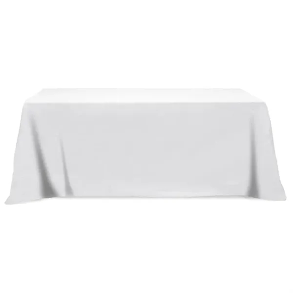 White color option for Flat 4 Sided Cover For 8' Standard Table