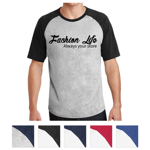 Main photo of Leander Raglan Jersey With Colorblocking Design