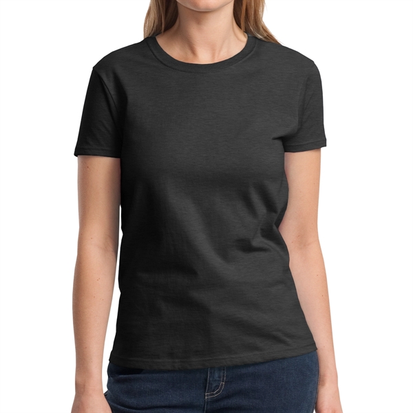 BLACK color option for Gildan® Women's Everyday Ultra Cotton Tee