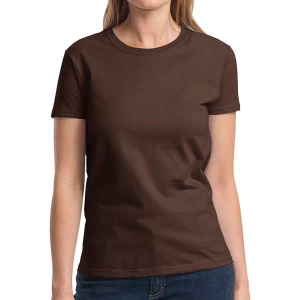Dark Chocolate Brown color option for Gildan® Women's Everyday Ultra Cotton Tee