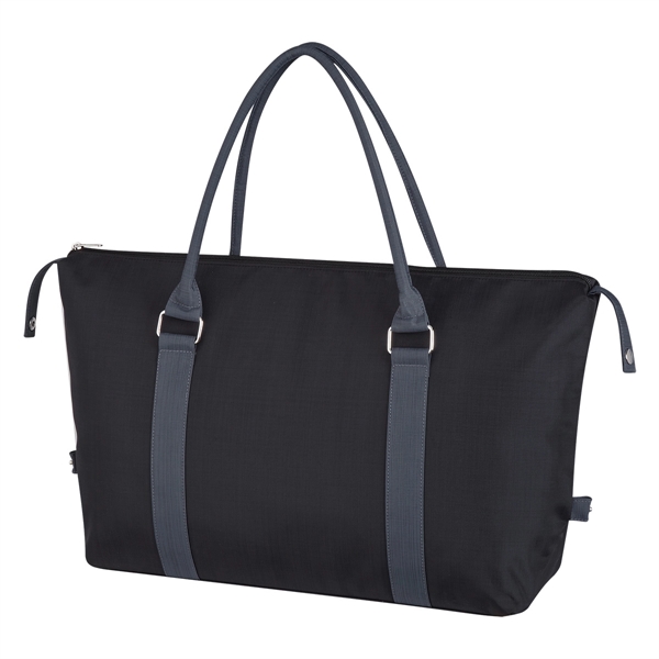 BLACK WITH GRAY color option for Handy Duffel Bag
