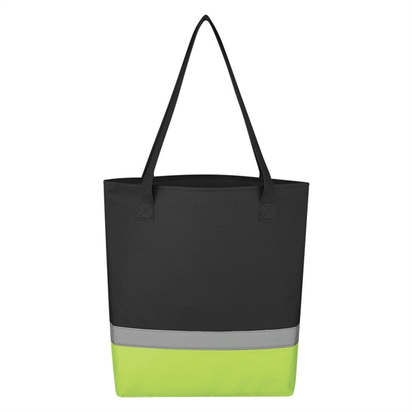 LIME color option for Outdoor Reflective Tote Bag