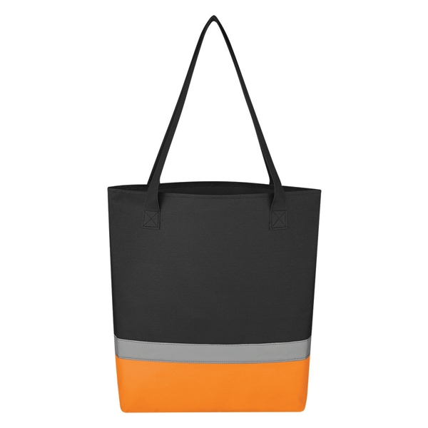 ORANGE color option for Outdoor Reflective Tote Bag