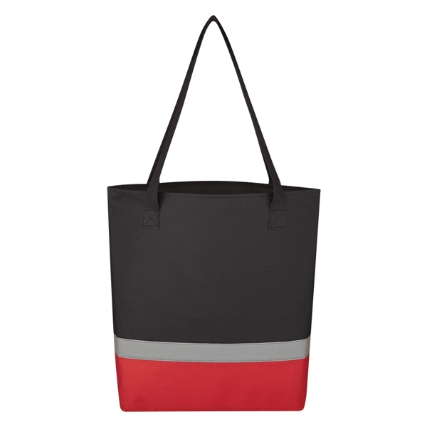 Red color option for Outdoor Reflective Tote Bag
