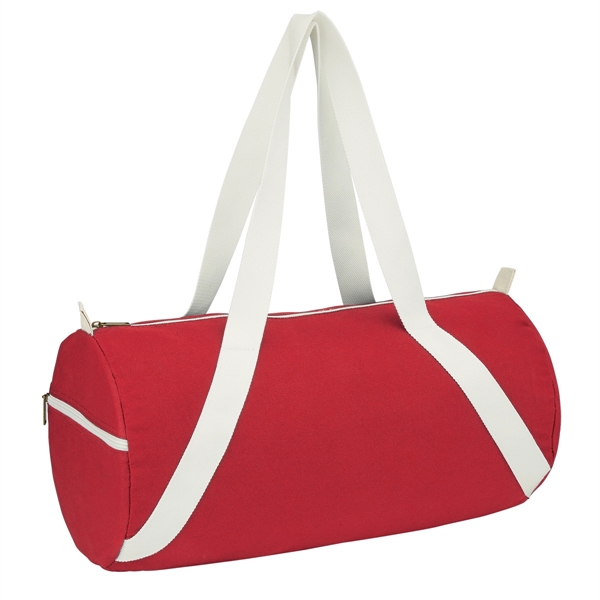Red color option for Stylish Duffel Bag