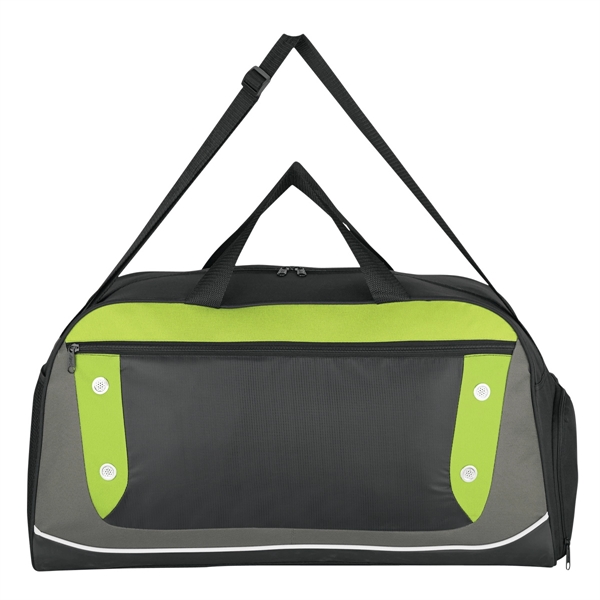LIME WITH BLACK color option for Around The World Bag