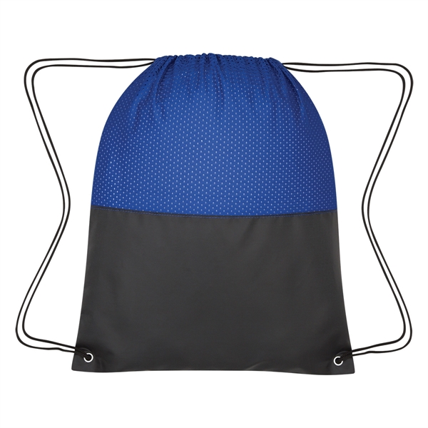 ROYAL BLUE color option for Sleek Drawstring Bag