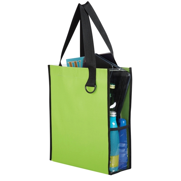 CLEAR WITH LIME color option for Future Tote Bag