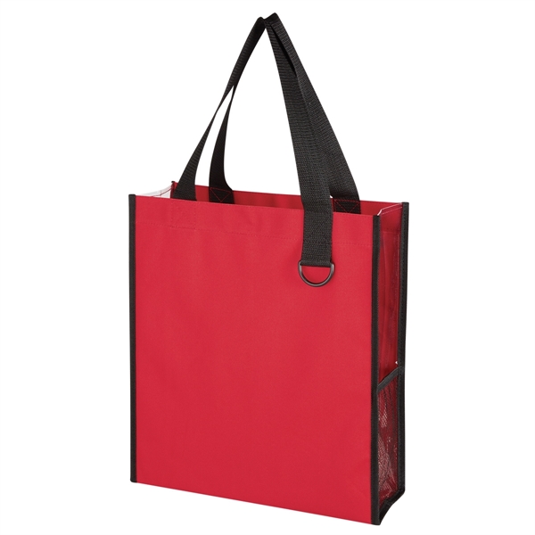 CLEAR WITH RED color option for Future Tote Bag