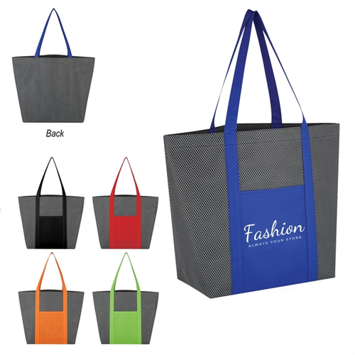 Main photo of Non Woven Polyester Mesh Tote Bag
