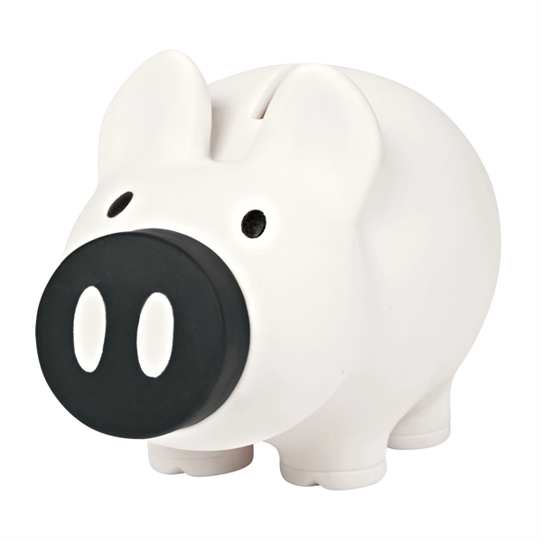 WHITE BODY color option for Long Eared Piggy Bank