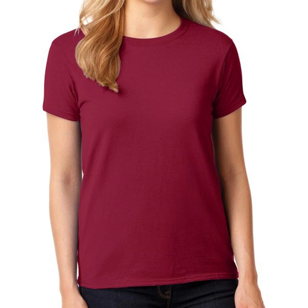 Antique Cherry Red color option for G Ildan® Women's Everyday Heavy Cotton Tee
