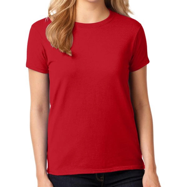 CARDINAL color option for G Ildan® Women's Everyday Heavy Cotton Tee