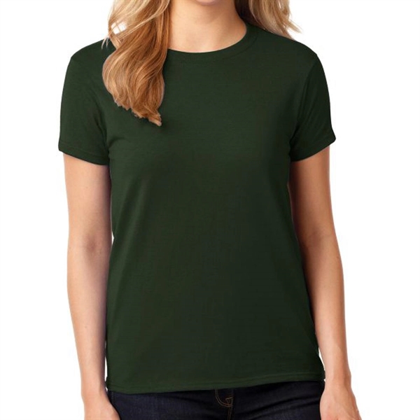 Forest Green color option for G Ildan® Women's Everyday Heavy Cotton Tee