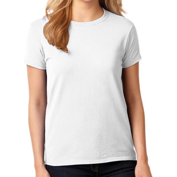 White color option for G Ildan® Women's Everyday Heavy Cotton Tee