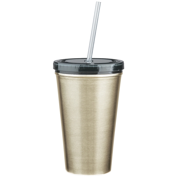 SILVER color option for 16 Oz. Insulated Stainless Steel Tumbler