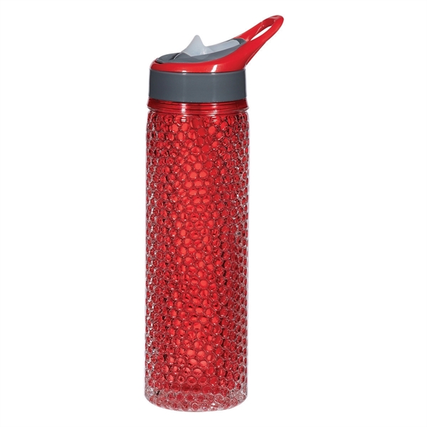 TRANSLUCENT RED color option for Double Tritan Material Water Bottle