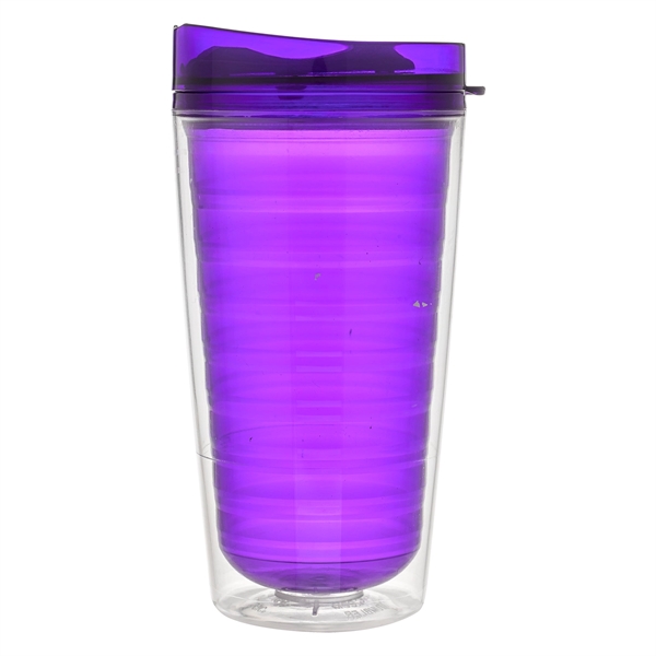 CLEAR WITH CLEAR color option for 16 Oz. Durable Tritan Water Bottle