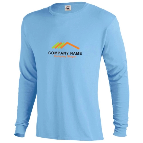 Sky color option for Unisex Long Sleeve Tees