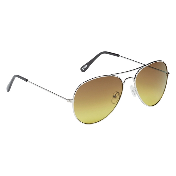 SILVER WITH GREEN color option for Beach Gradient Eyewear
