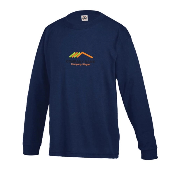 Athletic Navy color option for Lovely Long Sleeve Shirt