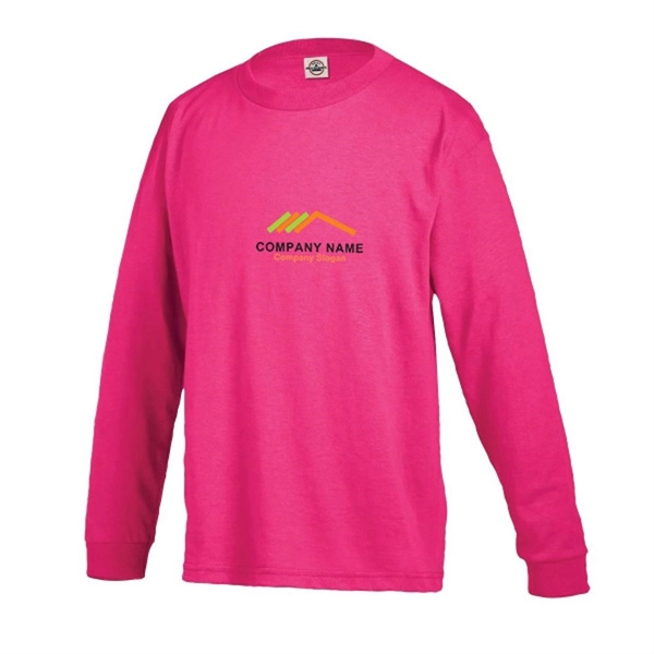 Heliconia color option for Lovely Long Sleeve Shirt