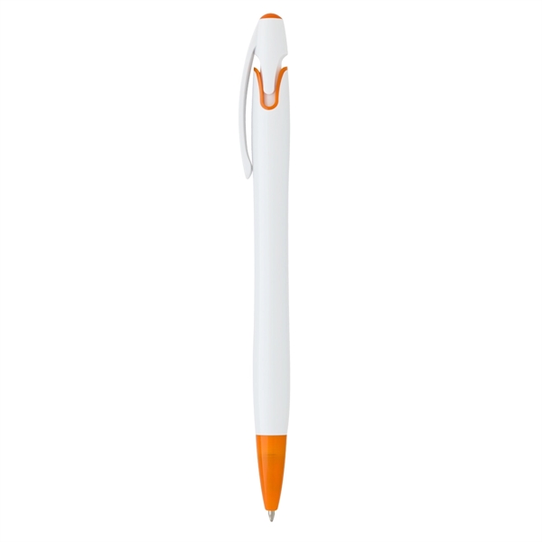 WHITE WITH ORANGE color option for Click Pen