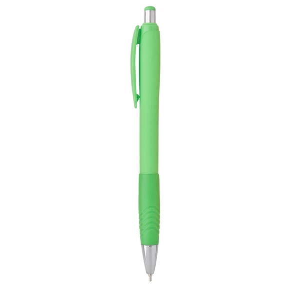 LIME color option for Rubberized Grip Writing Pen