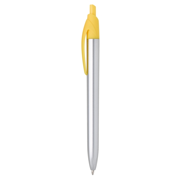 SILVER WITH YELLOW color option for Colorful Seattle Pen