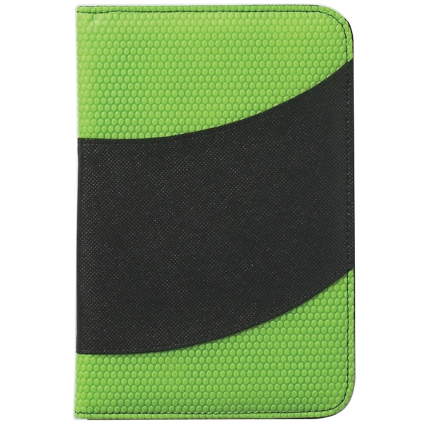 LIME WITH BLACK color option for Classy Padfolio