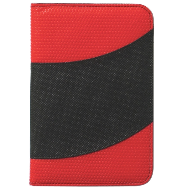 RED WITH BLACK color option for Classy Padfolio