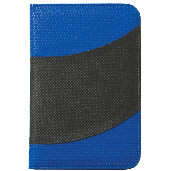 ROYAL BLUE WITH BLACK color option for Classy Padfolio