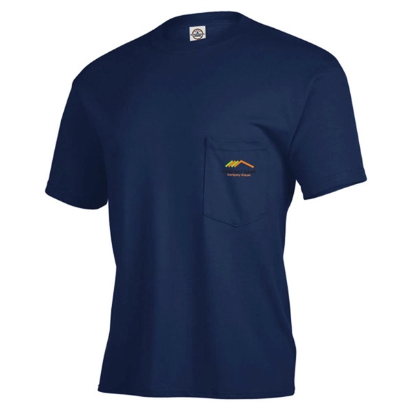 True Navy color option for Classic Adult Pocket Tee
