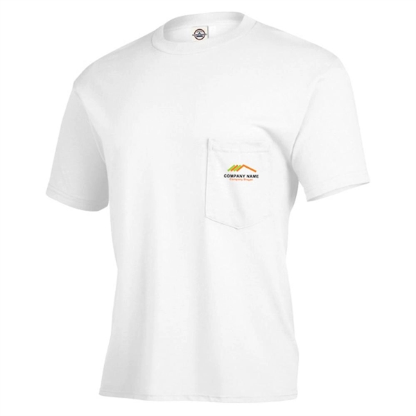 White color option for Classic Adult Pocket Tee