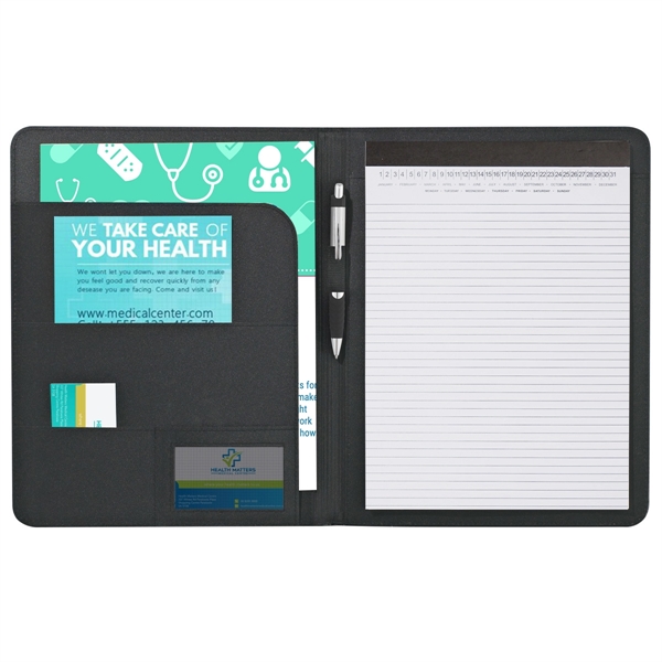 Black color option for Leather Covered Writing Pad