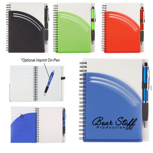 Photo of Spiral Notebook With Pen