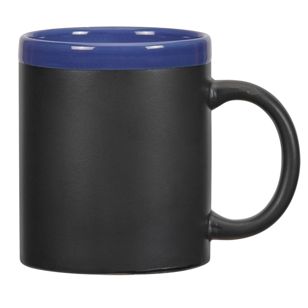 Black-Ocean Blue color option for Sleek Coffee Mug