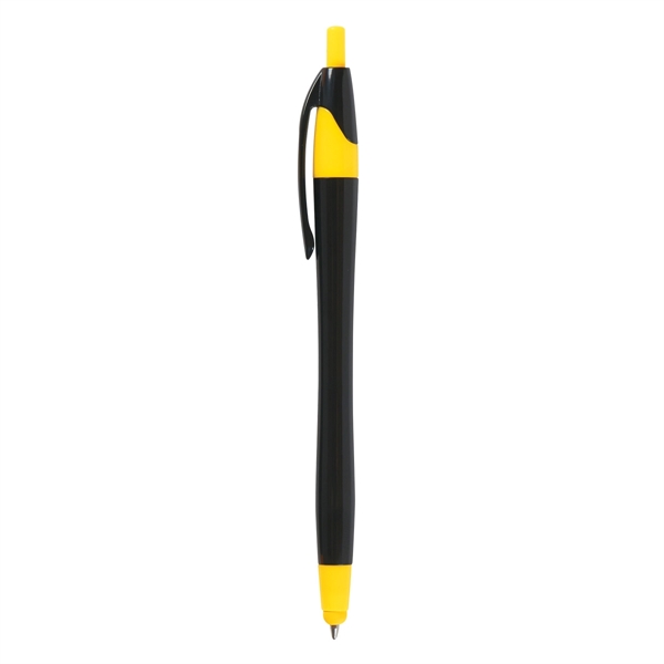 BLACK WITH YELLOW color option for Flying Pen And Stylus