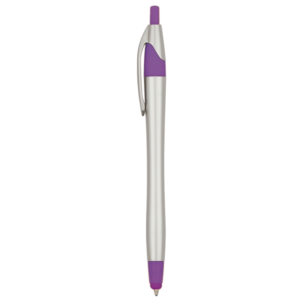SILVER WITH PURPLE PURPLE color option for Flying Pen And Stylus