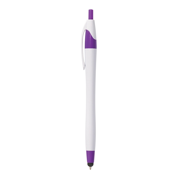 WHITE WITH PURPLE color option for Flying Pen And Stylus