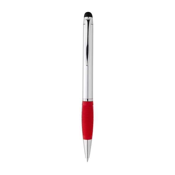SILVER WITH RED color option for Metallic Pen And Stylus